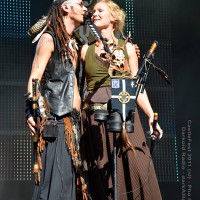 Steve "Sic" Evans - Van der Harten (Omnia) and Fiona Rüggeberg (Faun).