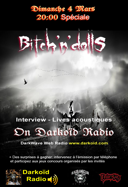Spécial Bitch'N'Dolls, on Darkoïd radio